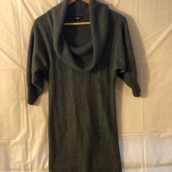 Cowl Neck Tunic Sweater - Picture 3 of 3